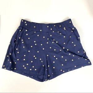 BODEN Soft Navy Polka Dotted Shorts size 4